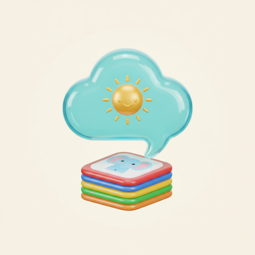 The Talking Cards app icon.